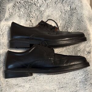 Nunn Bush Classic Black Men's Leather Dress Shoes SZ 9.5 EUC
